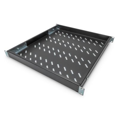 3. Digitus Półka ze zmiennymi szynami mocującymi do montażu stałego w szafach 483 mm (19")