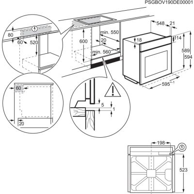 2. Piekarnik ELECTROLUX LOC9P3XZ