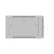 2. LANBERG SZAFA INSTALACYJNA RACK WISZĄCA 19" 6U 600X600 SZARA DRZWI PERFOROWANE (FLAT PACK)