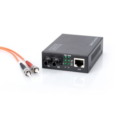 5. Digitus Gigabitowy konwerter mediów, RJ45 / ST