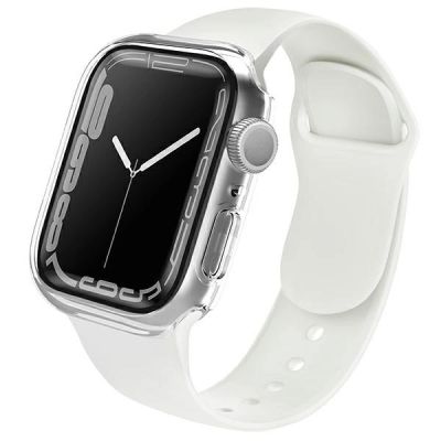 Etui UNIQ Legion na Apple Watch 7 41 mm - przezroczyste