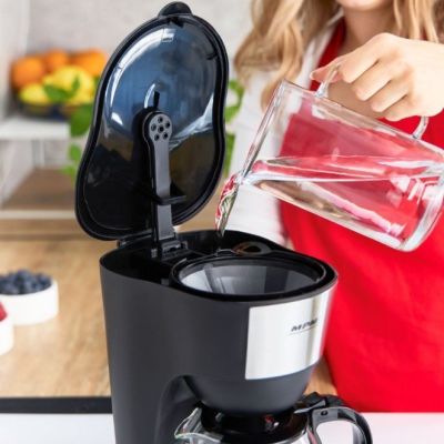 4. Ekspres przelewowy do kawy, 1,25L, MPM MKW-12