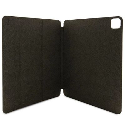 4. Etui Guess 4G Stripe Allover na iPad Pro 12.9" - różowe