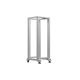 6. Otwarty rack 19 cali 32U 600x800 w kolorze szarym LANBERG