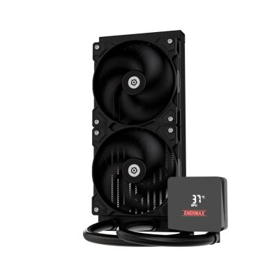 2. Enermax ELC-LMIV240-SF system chłodzenia komputerów Procesor Chłodnica cieczy all-in-one 12 cm Czarny