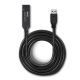 4. Lindy 43376 kabel USB USB 3.2 Gen 1 (3.1 Gen 1) 10 m USB A USB C Czarny
