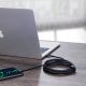 6. Kabel Baseus CATKLF-ALG1 USB-C - USB-C PD QC 100W 5A 2m - szary