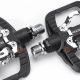 5. Pedały rowerowe Rockbros PD303 platformowe half-lock - czarne