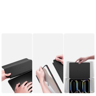 3. Etui Dux Ducis Magi na iPad Pro 13" (2024/2025) z podstawką - czarne