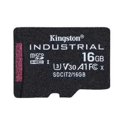 3. KINGSTON microSDHC 16GB Industrial C10 A1 pSLC Card