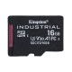 3. KINGSTON microSDHC 16GB Industrial C10 A1 pSLC Card