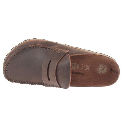 3. Birkenstock Naples Leoi 1025033 Brązowe 41