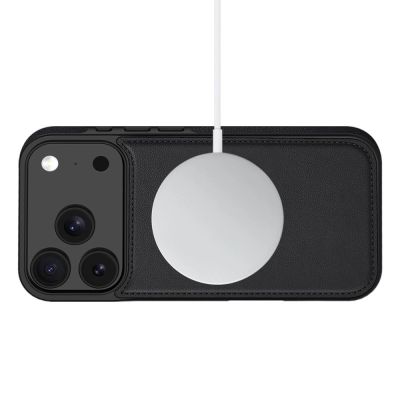 4. Etui Tech-Protect Wallet MagSafe na iPhone 17 Pro - czarny mat