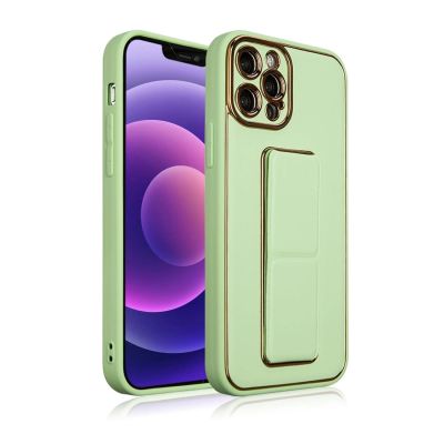 2. New Kickstand Case etui do Samsung Galaxy A12 5G z podstawką zielony