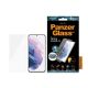Szkło hartowane PanzerGlass E2E Microfracture na Samsung Galaxy S21+ Case Friendly Finger Print AntiBacterial - czarne