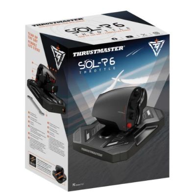 7. Thrustmaster Sol-R 6 Throttle Czarny USB Kontroler ruchu Analogowa/Cyfrowa PC