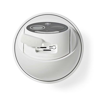 3. Kamera zewnętrzna Nedis Smartlife 4G, IP65 czujnik ruchu, night vision, biały