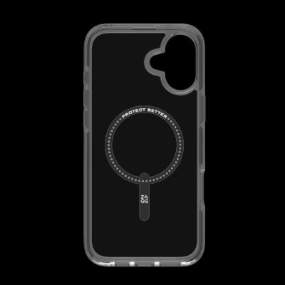 2. Etui ZAGG Santa Cruz Snap MagSafe na iPhone 16 Plus - czarne