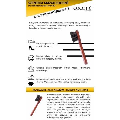 19. Szczotka do butów mazak Coccine mała DA0248