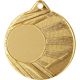 8. MEDAL Z MIEJSCEM NA WKLEJKĘ ZŁOTY ŚR 50mm