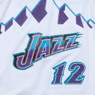 3. Koszulka Mitchell & Ness NBA Swingman Jersey Utah Jazz John Stockton - SMJYLG18031-UJAWHIT96JST