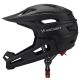 6. Kask rowerowy fullface Wozinsky z odpinanym daszkiem lekki 57-62 cm - czarny