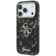 2. Etui Guess IML 4G Script Metal na iPhone 17 Pro Max / 18 Pro Max - czarno-brązowe