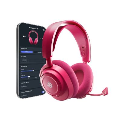 3. Słuchawki Steelseries Arctis Nova 7P Gen 2, Magenta