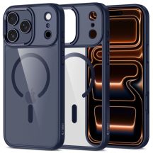 Etui Tech-Protect MagMat MagSafe na iPhone 17 Pro - przezroczysto-granatowe