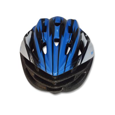 3. Kask rowerowy regulowany SPARTAN Niebieski r. L - S307