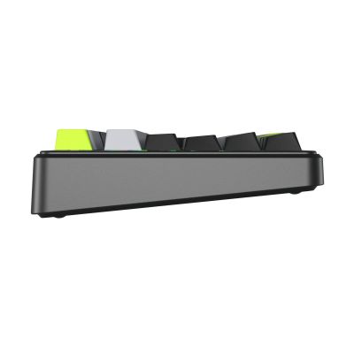 5. Klawiatura gasket F99 Pro Black+Gray+Green GrayWood switch RGB AULA