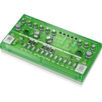 2. Behringer TD-3-LM Syntezator linii basowej zielony przeźroczysty