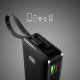 6. Powerbank SBS 10000 mAh 20W z wbudowanym kablem USB-C i wyświetlaczem cyfrowym - czarny