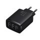 2. Baseus Compact ładowarka sieciowa 3x USB 17W czarny (CCXJ020101)