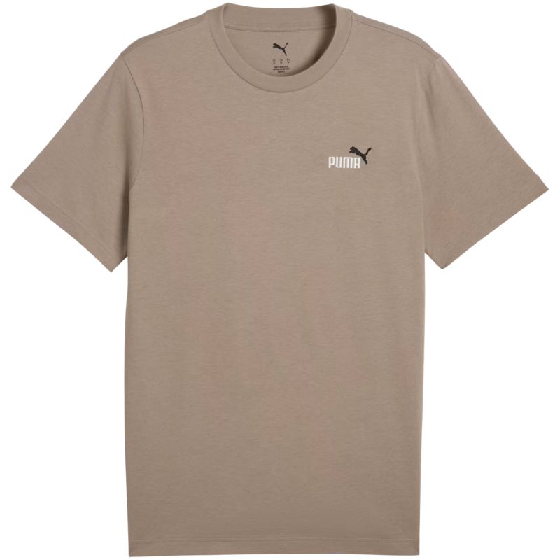 3. Koszulka męska Puma Graphics 2 Color Small No. 1 Logo Tee beżowa 684717 94