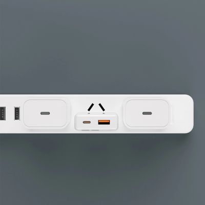 6. Ładowarka sieciowa GaN Dudao A30EU 30W USB-A / USB-C - biała