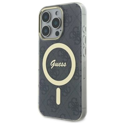 2. Etui Guess IML 4G MagSafe na iPhone 16 Pro Max - czarne