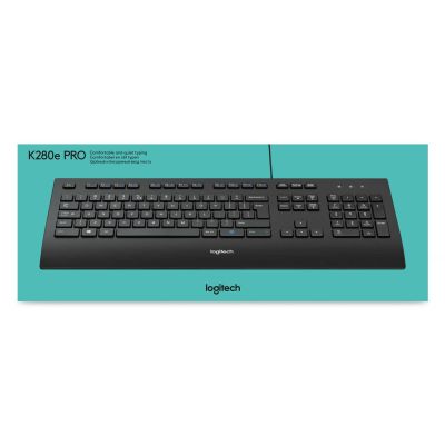 12. Klawiatura Logitech 920-005217 (USB 2.0; kolor czarny)