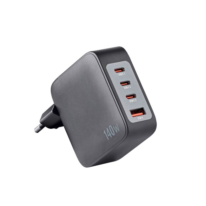 3. Adapter zasilania USB-A/USB-C 140W/7814010 INTENSO