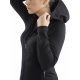 2. Bluza damska z kapturem Viking Jukon Hoodie Lady szybkoschnąca czarna (730/23/0900/09)