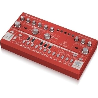 6. Behringer TD-3-RD syntezator Syntezator analogowy Czerwony