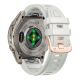 2. Pasek Tech-Protect Silicone na Garmin Fenix 5S / 5S Plus / 6S / 6S Pro / 7S / 8 / 9 / 9 Pro (43 mm) - szary