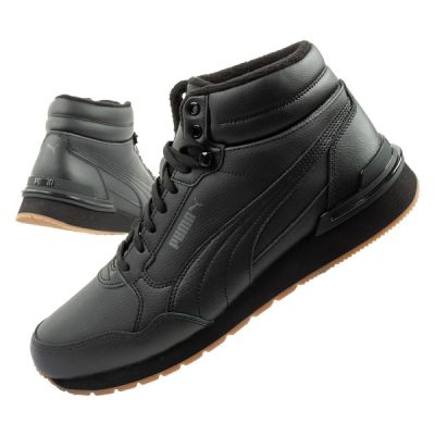 Puma ST Runner v4 Mid buty sportowe męskie sneakersy za kostkę czarne