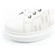15. Karl Lagerfeld Kapri buty męskie sneakersy skóra naturalna białe