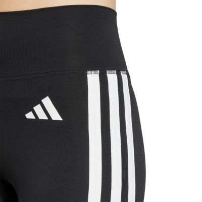 4. Legginsy damskie adidas Optime Essentials 3-Stripes 7/8 czarne JD6545