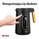 2. ELDOM CZAJNIK BEZPRZEWODOWY Z REGULACJĄ TEM. C550 CZARNY 5 ZAPISANYCH PROGRAMÓW: 40, 70, 80, 90, 100°C (TWORZYWO + STAL SZLAC