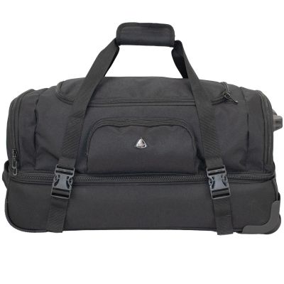 2. TORBA PODRÓŻNA TROLLEY PREMIUM T5607-0 CZARNA SEMI LINE