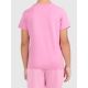2. T-shirt bawełniany dziewczęcy 4F 4FJWAW26TTSHF3528-54S