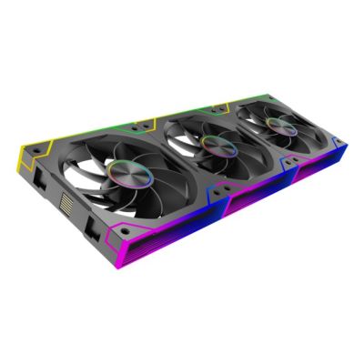 Xilence Gaming Series XPF360R.ARGB Obudowa komputera Wentylator 12 cm Czarny 3 szt.