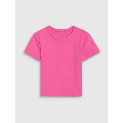 6. Dziewczęcy top basic t-shirt 4F 4FJWSS25TTSHF1852-54S
